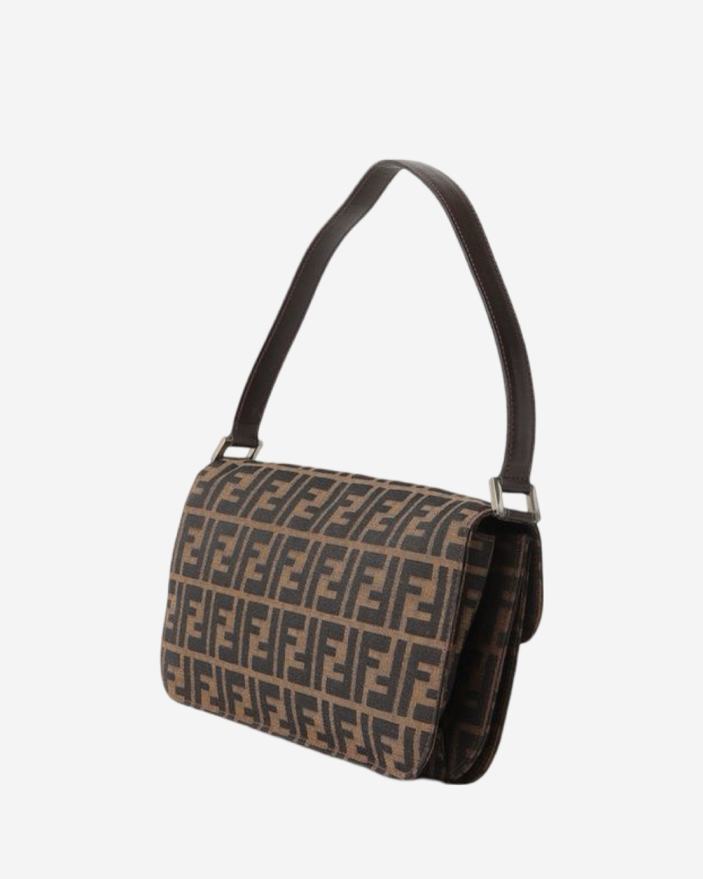 Fendi Baguette Zucca Large Bag Irene Buffa