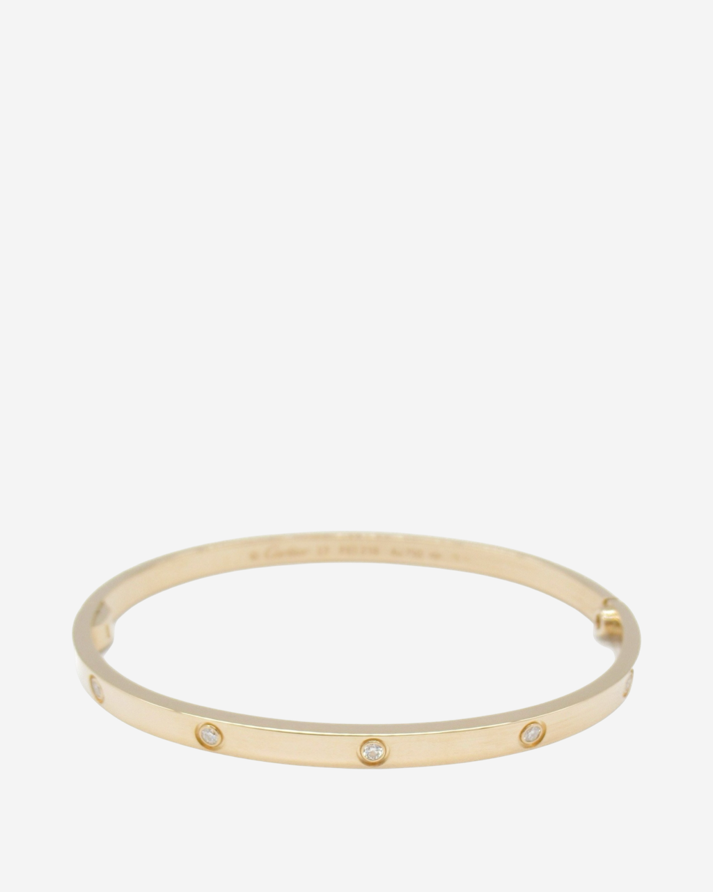 Brazalete Cartier Love Diamantes