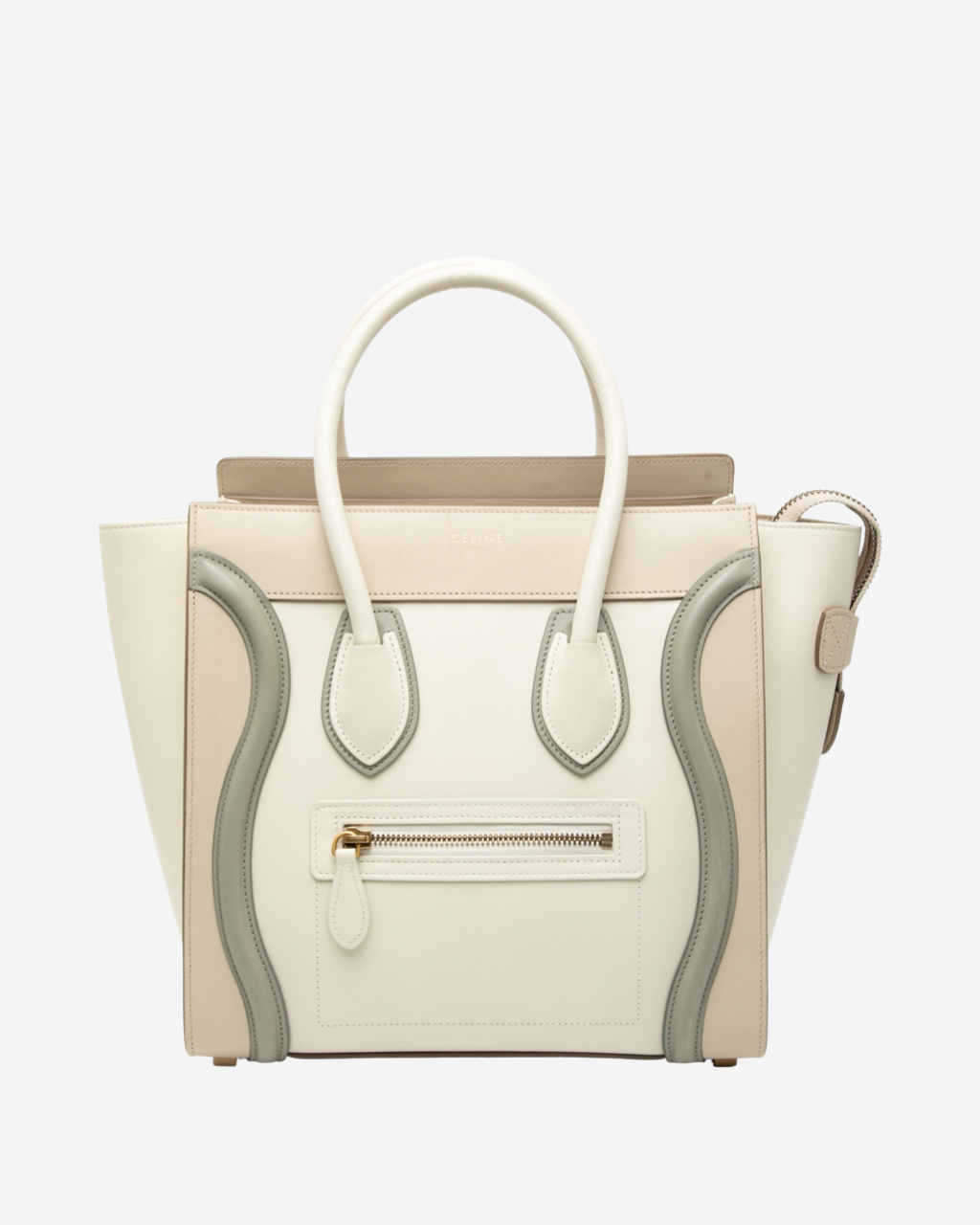 Bolsa Celine Micro Luggage Tricolor 2016