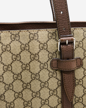 Bolsa Gucci x Globe Trotter GG Supreme Tote