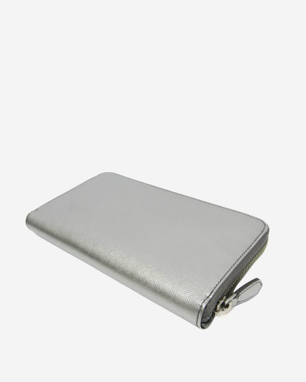 Cartera Prada Plateada