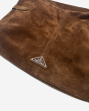 Bolsa Mensajero Prada Gamuza