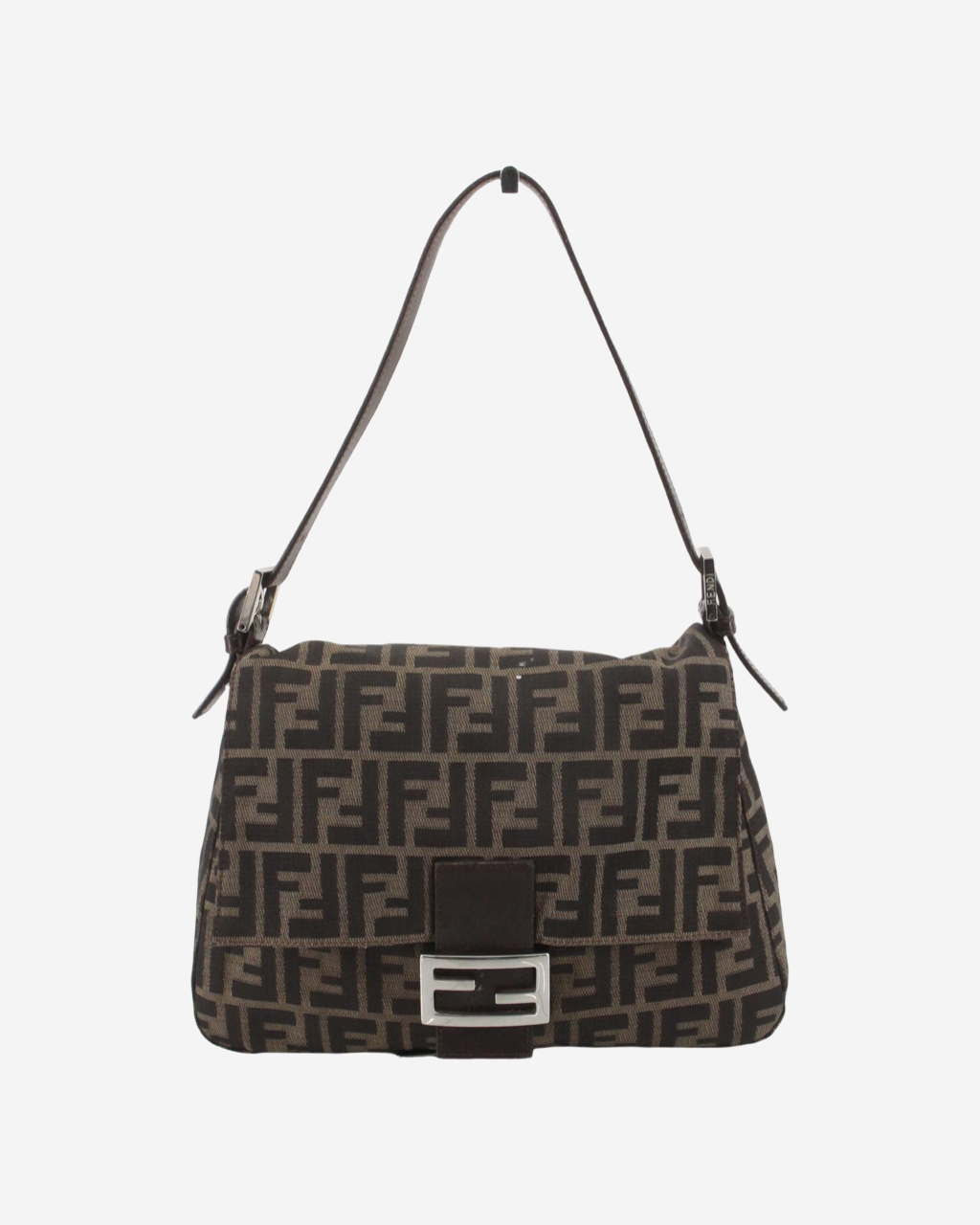 Fendi Mamma Baguette Zucca Bag