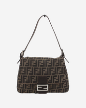 Fendi Mamma Baguette Zucca Bag
