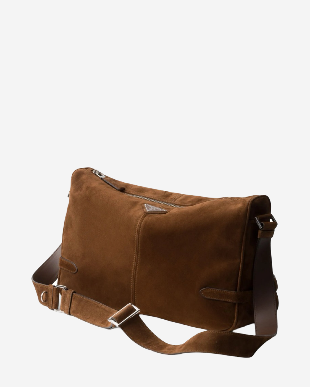 Bolsa Mensajero Prada Gamuza