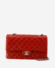 Bolsa Chanel Classic Double Flap Roja 2009-2010