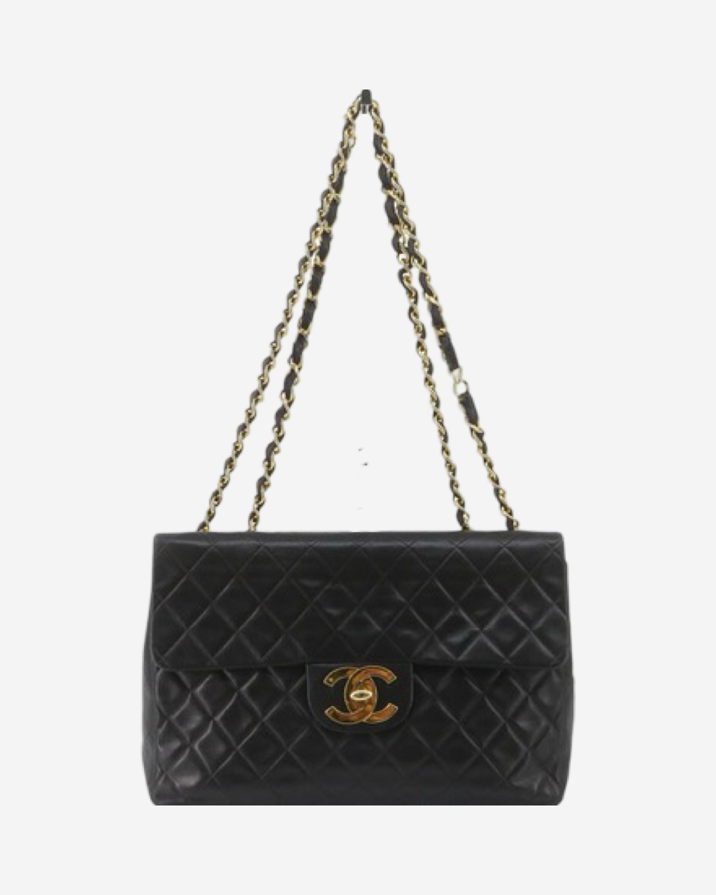 Vintage Chanel Classic Flap Jumbo Bag 1991-1994