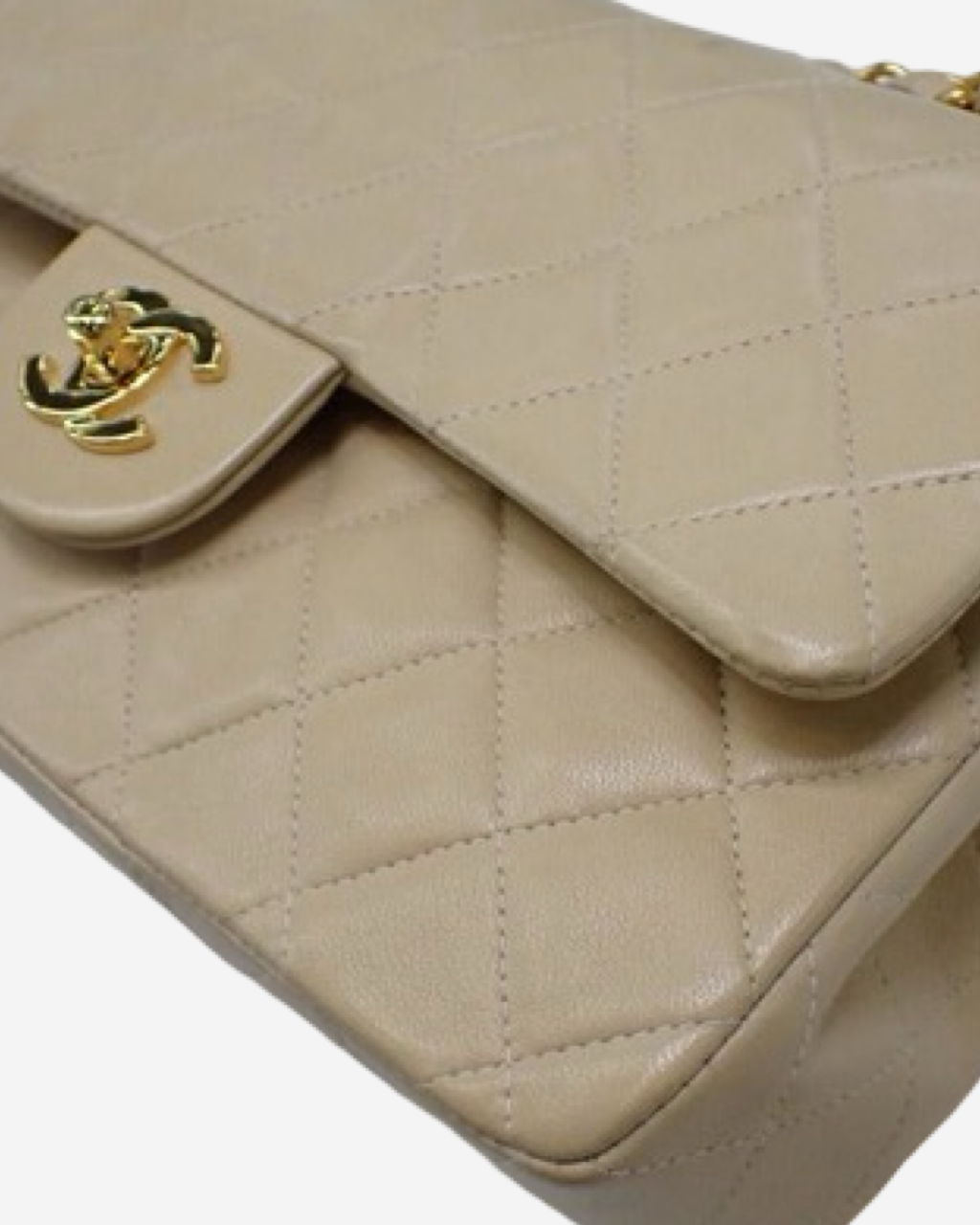 Chanel Vintage Classic Double Flap Bag 1996-1997