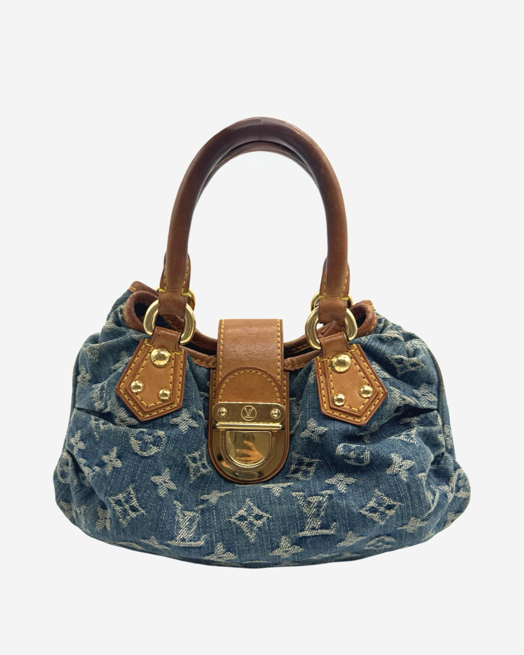 Louis Vuitton Pleaty Denim Bag – Irene Buffa