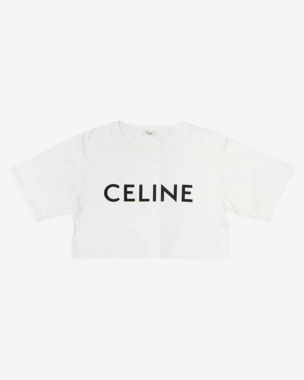 Celine Cropped T-Shirt