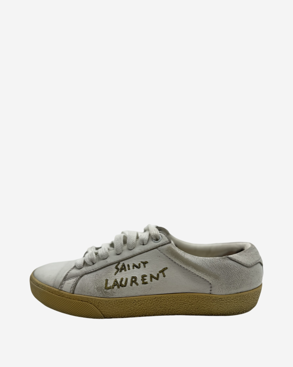 Saint Laurent Signature Distressed Sneakers
