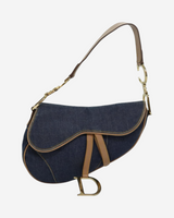 Vintage Dior Saddle Denim Bag