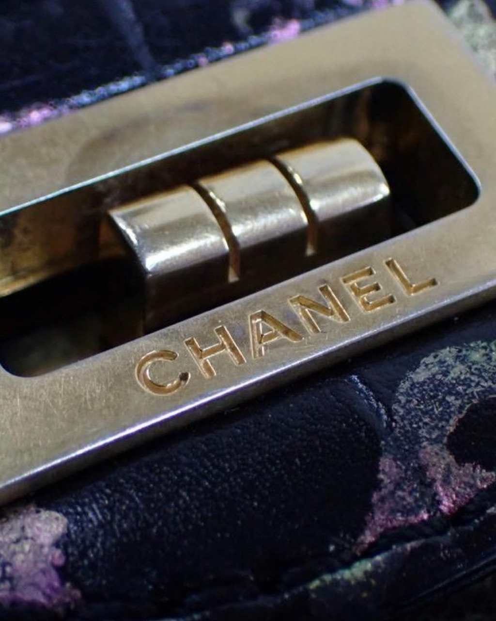 Chanel 2.55 Reissue Mini Flap Graffitti Bag 2019