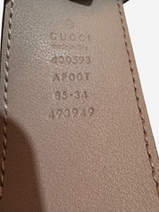 Cinturón Gucci Marmont