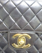 Bolsa Chanel Classic Flap Maxi Vintage 1996-1997