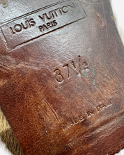 Louis Vuitton Damier Loafers 37.5