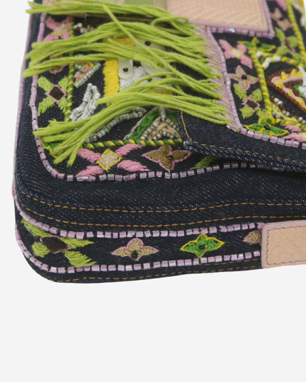 Fendi Baguette Beaded Bag