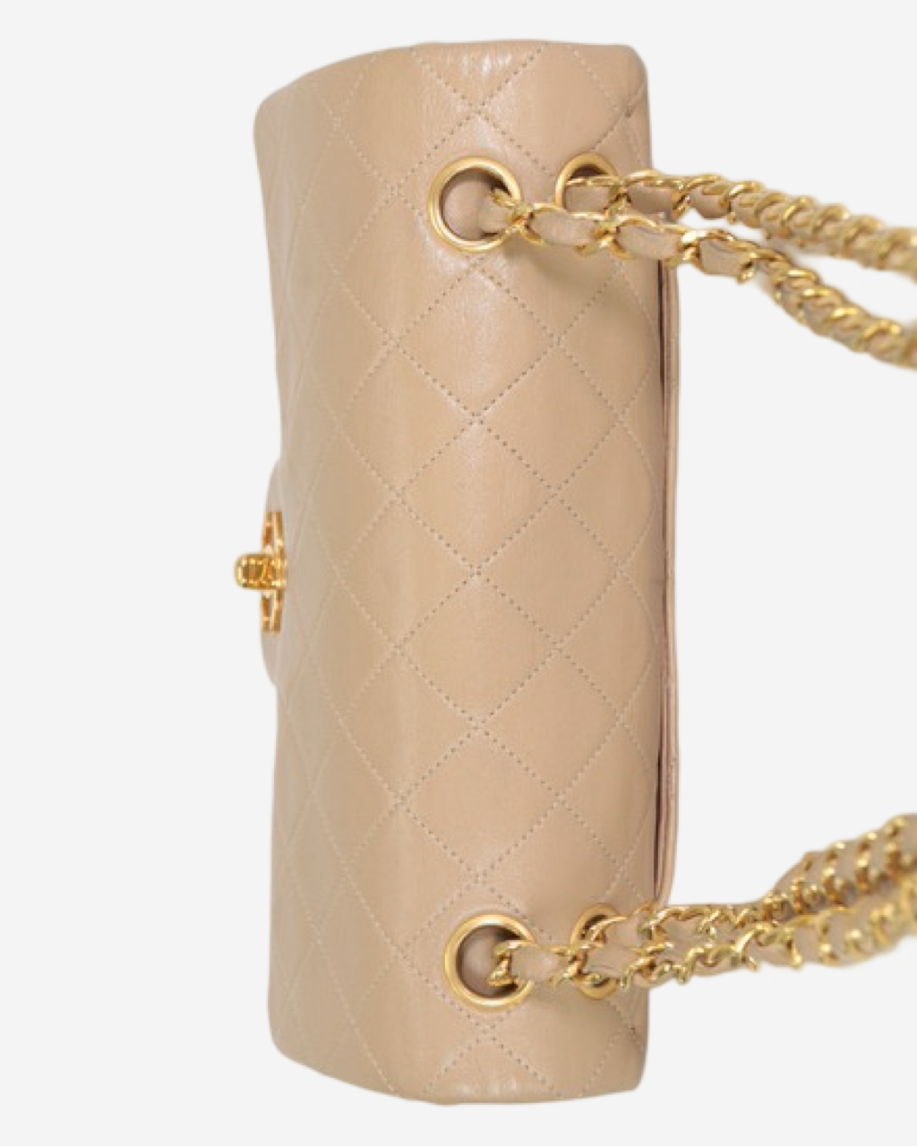 Bolsa Vintage Chanel Double Flap 23cm