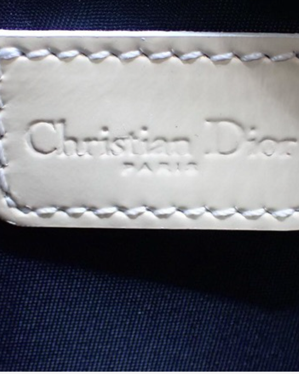 Vintage Dior Saddle Bag
