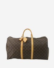Bolsa Louis Vuitton Keepall 55 Canvas monogram