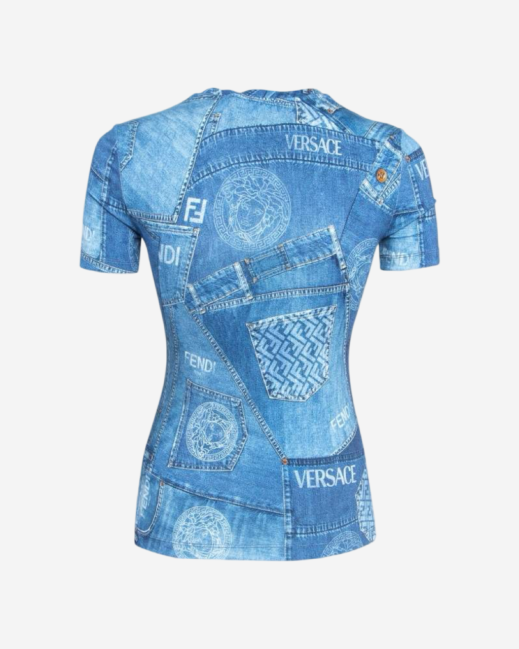 T-Shirt Fendi x Versace Medusa