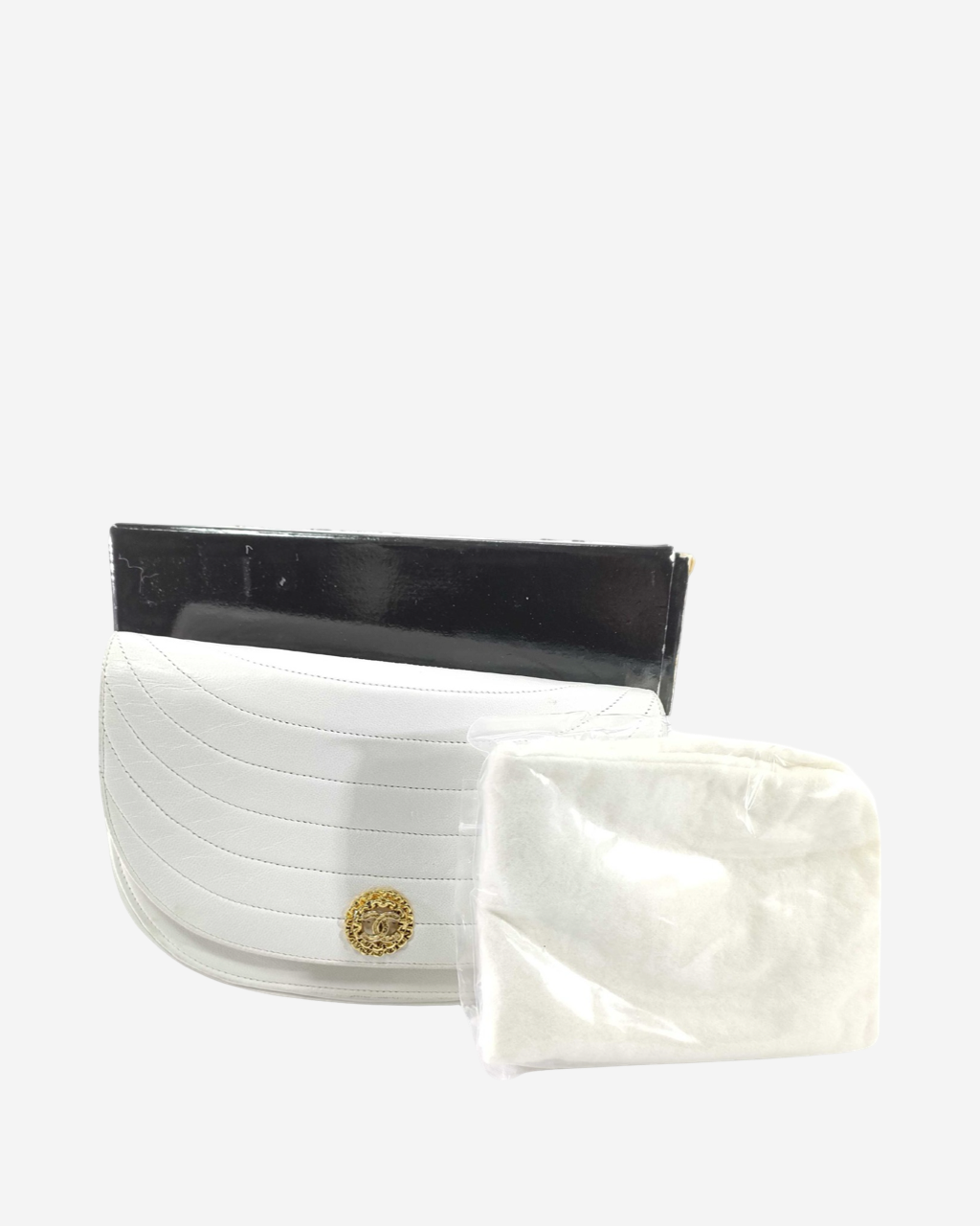 Vintage Chanel Half Moon Bag