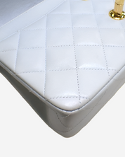 Bolsa Vintage Chanel Classic Double Flap 23cm 1991-1994