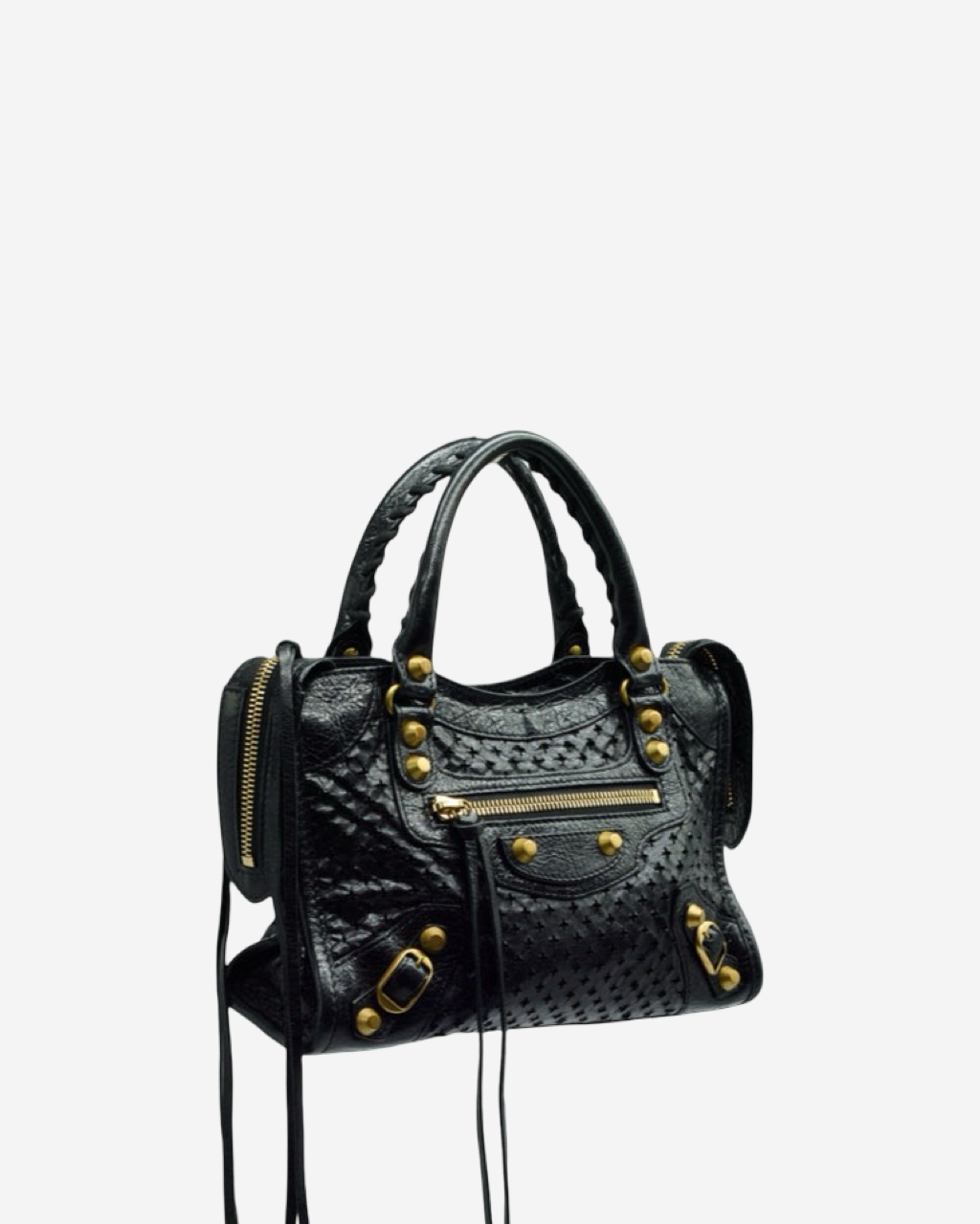 Bolsa Balenciaga City Mini Perforada
