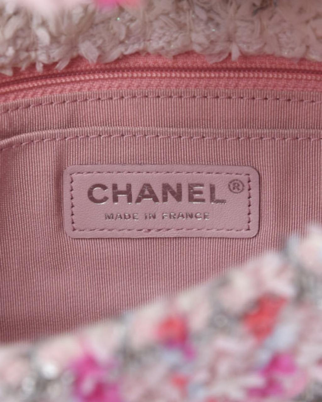Bolsa Chanel Tweed Quilted Mini