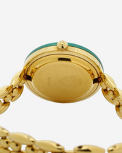 Gucci Gold Bezel Chain Watch