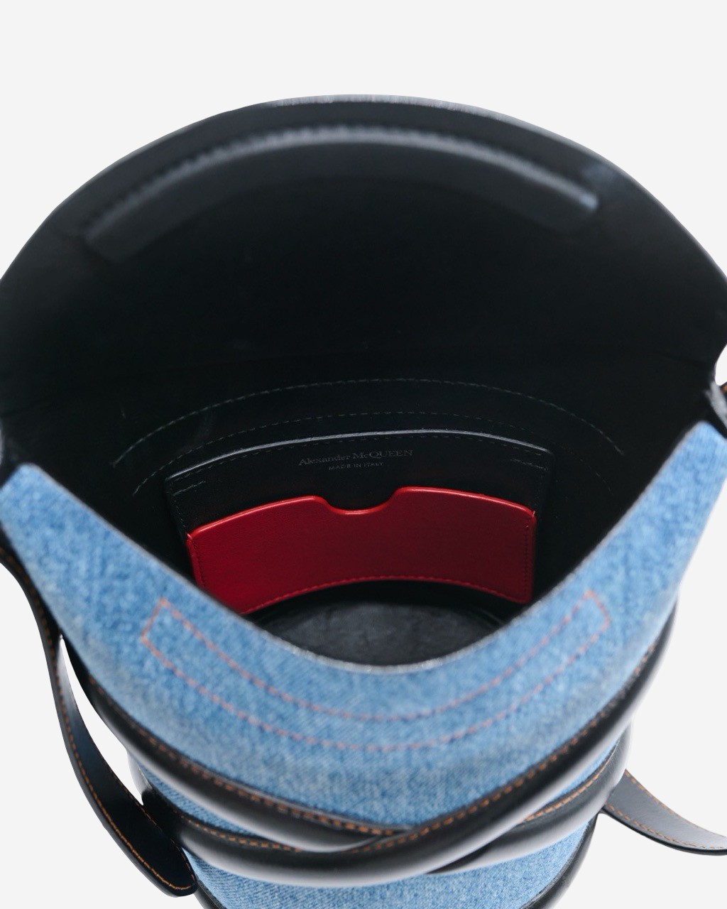 Bucket Alexander McQueen 18 Denim