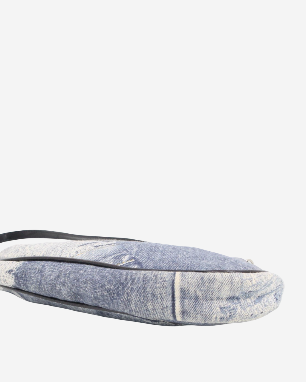 Dior Vintage Saddle Denim Bag