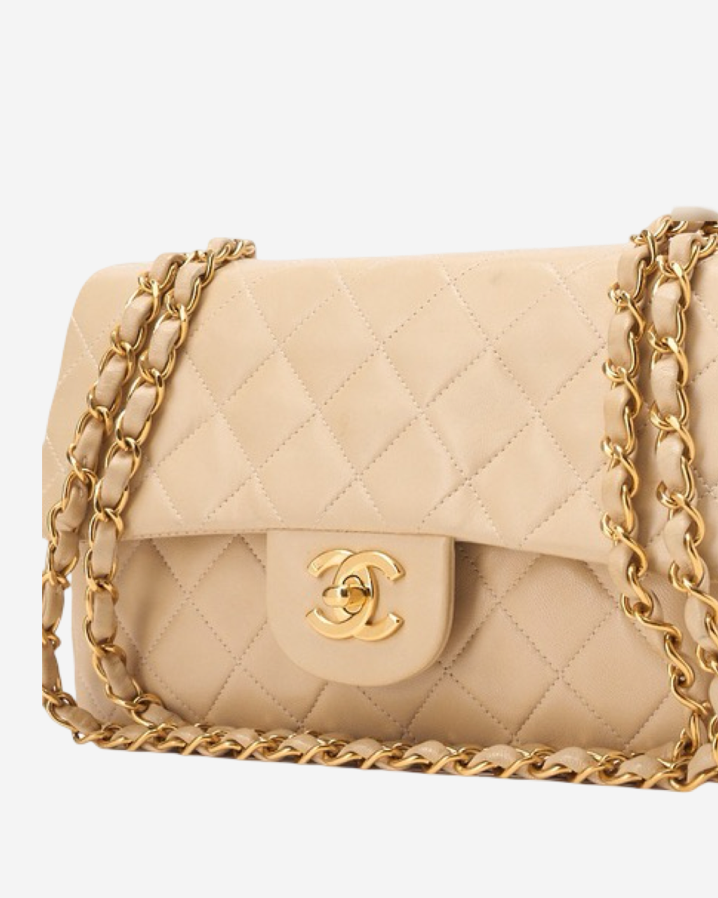 Chanel Vintage Classic Double Flap Bag 1996-1997