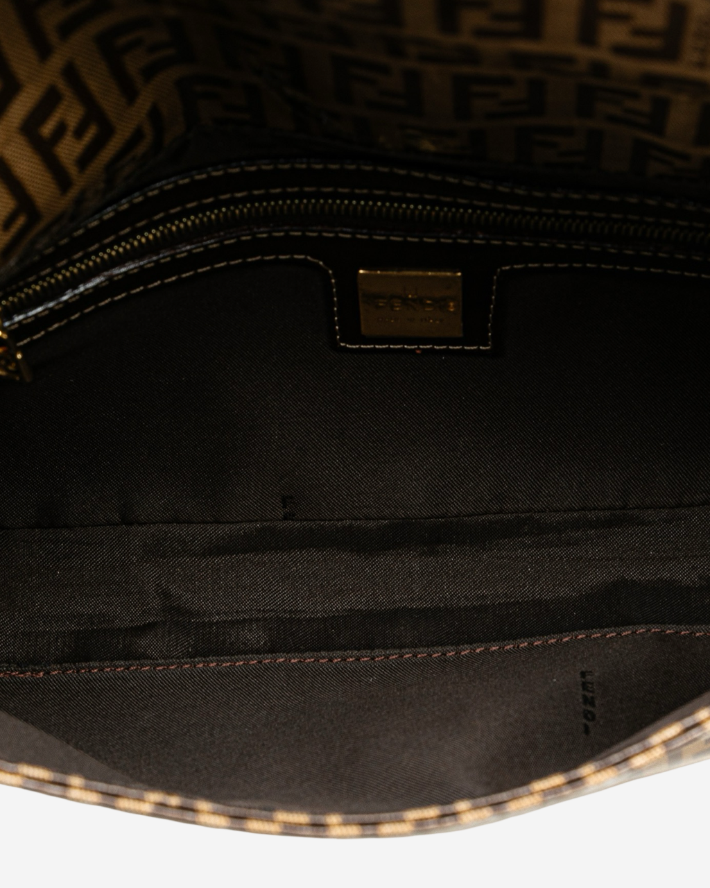 Bolsa Fendi Baguette Zucchino PVC