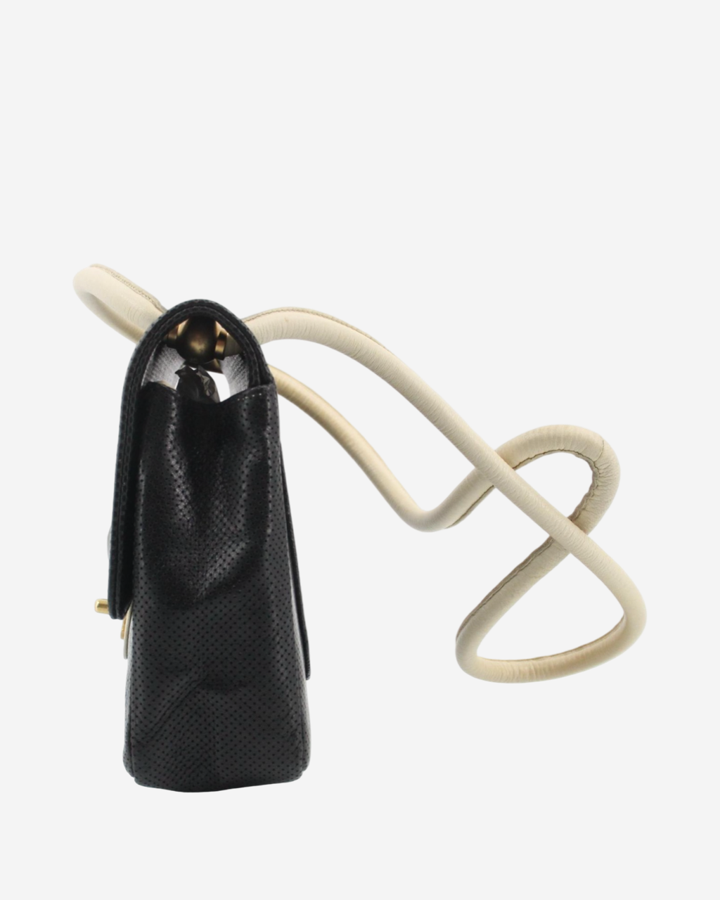 Chanel Perforated Leather Flap Bag 2000-2002