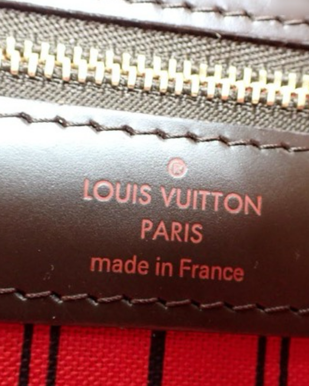 Louis Vuitton Neverfull Damier Ebene Bag