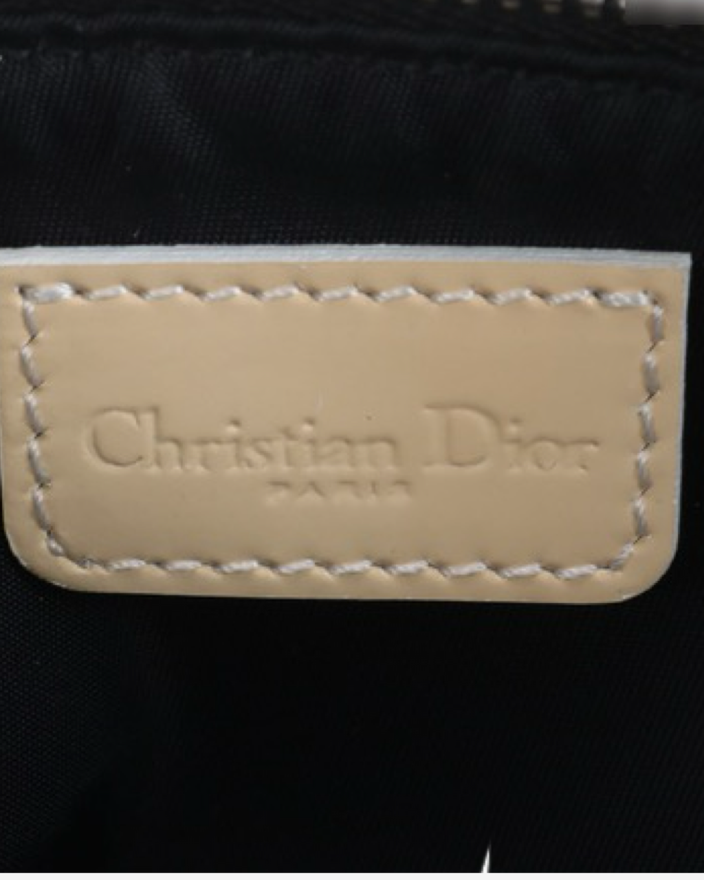 Vintage Dior Saddle Bag