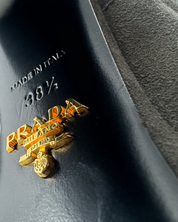 Botines Prada Gamuza 38.5