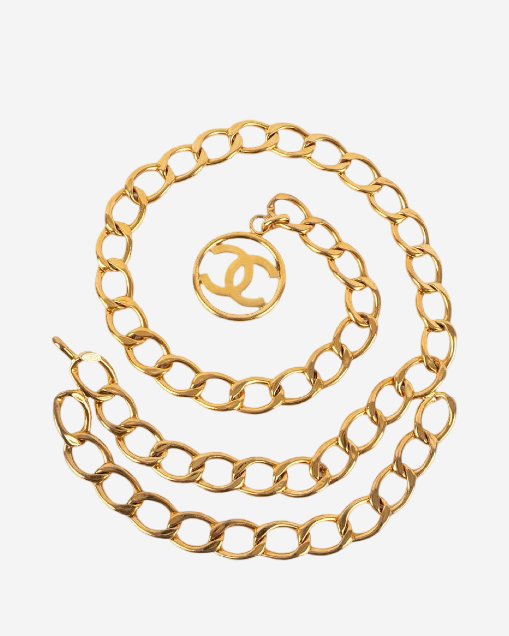 Cinturón Vintage Chanel Cadena