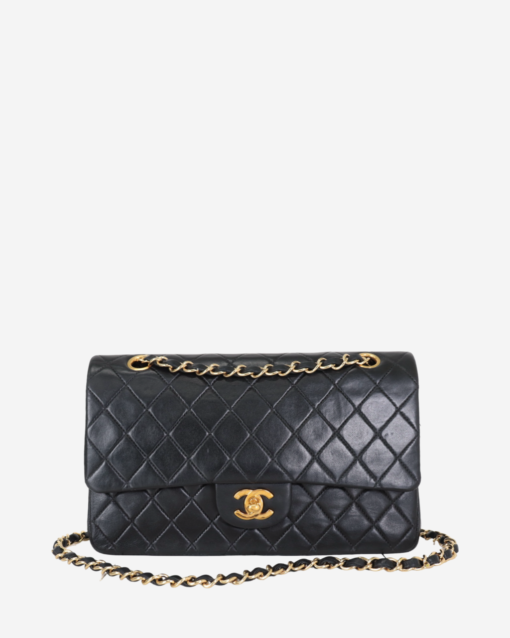 Chanel Classic Double Flap Bag 25cm 1986-1988