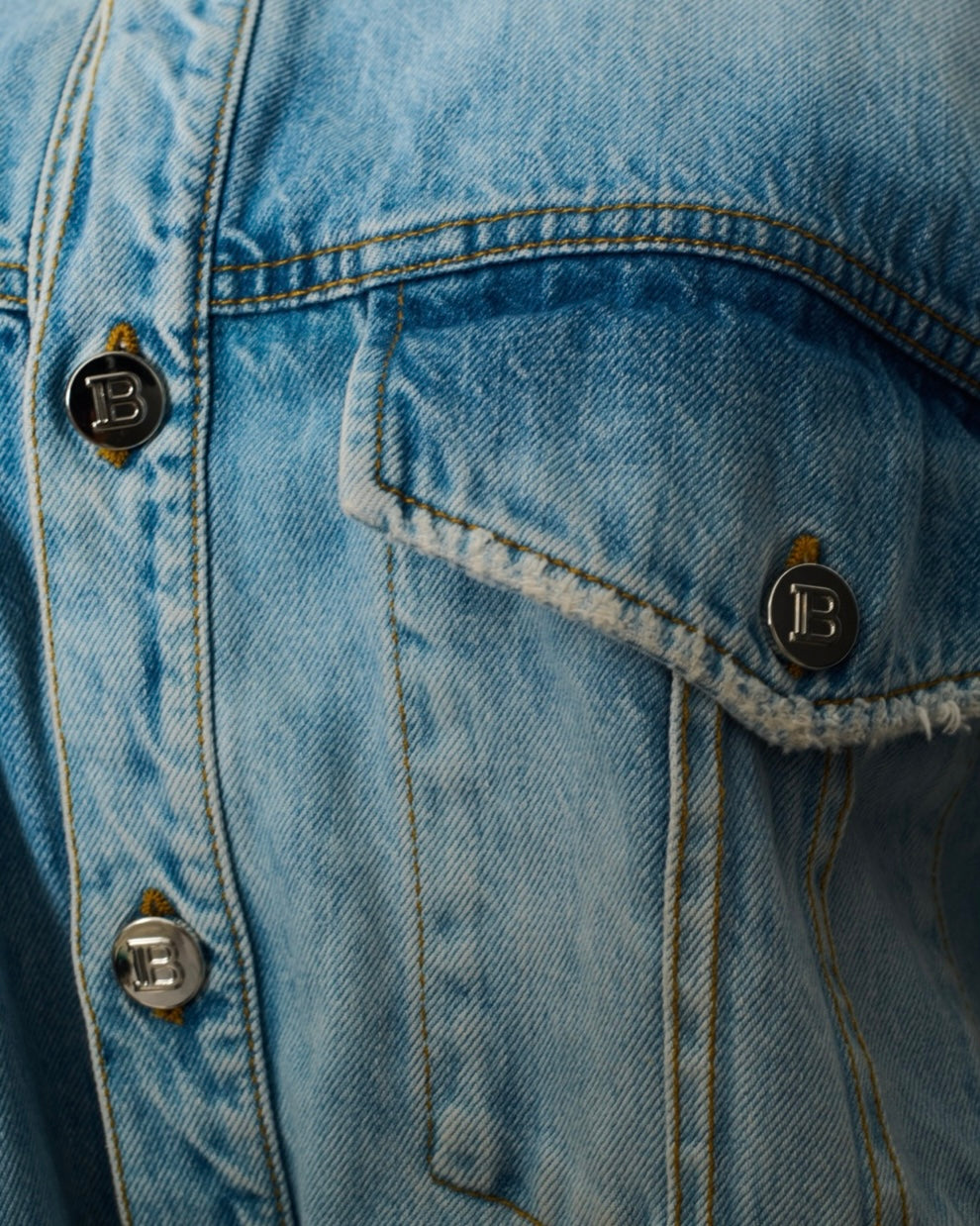 Sobrecamisa Balmain Denim 40 IT