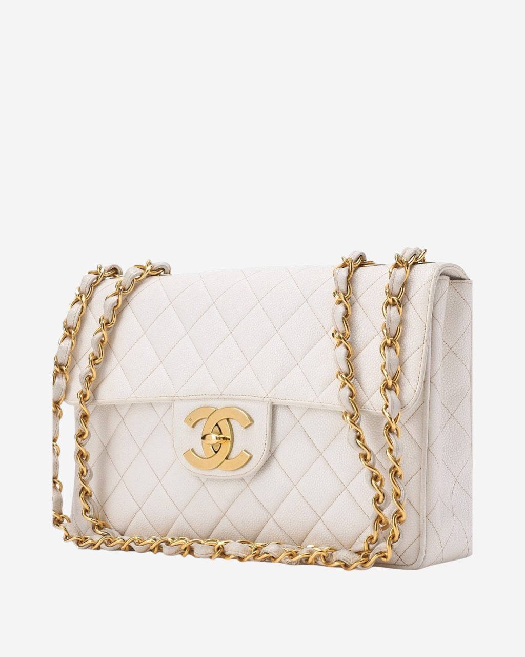 Bolsa Chanel Jumbo Caviar 1994-1996