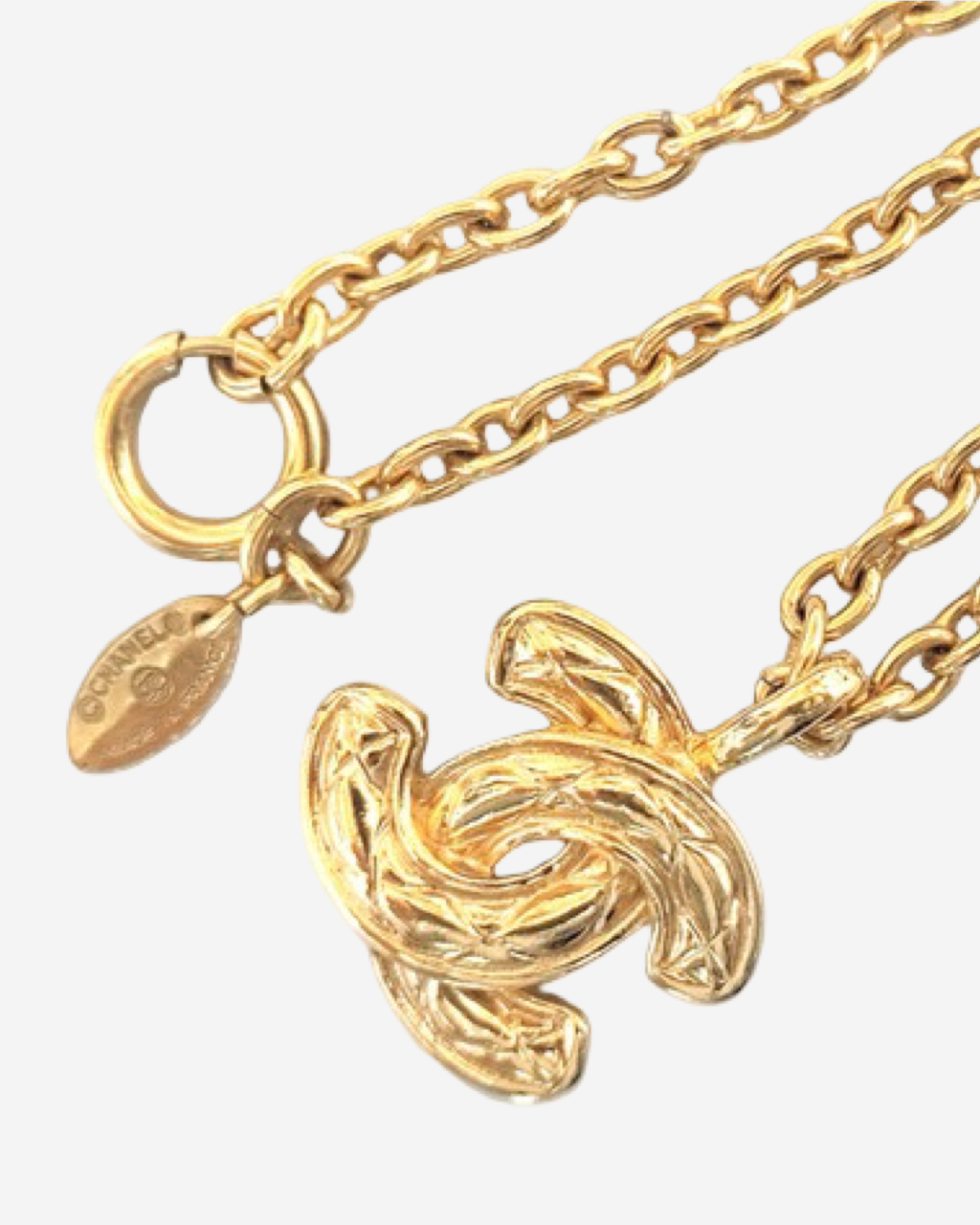 Collar Chanel Vintage Cadena CC