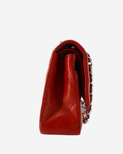 Bolsa Chanel Classic Double Flap Roja 2009-2010