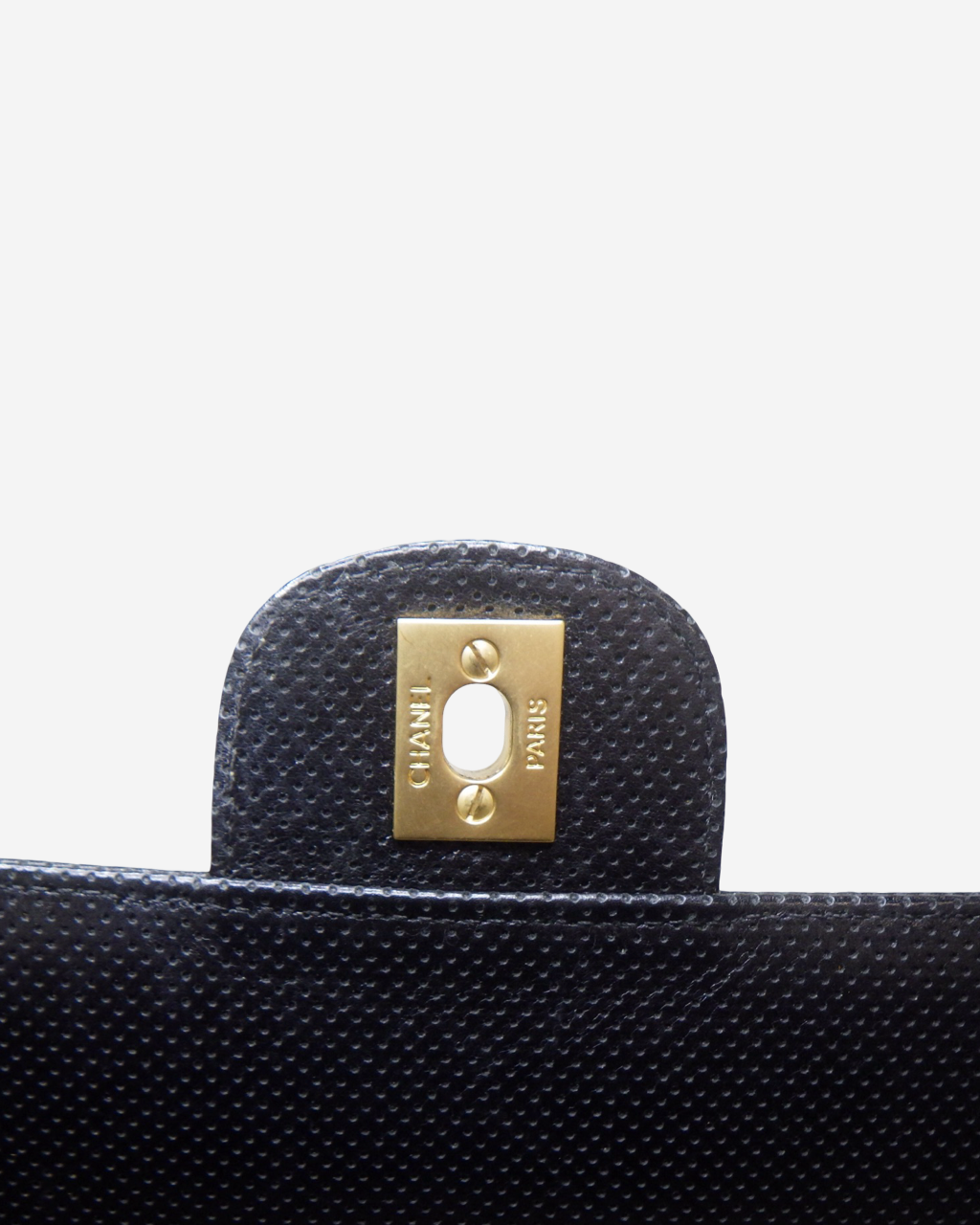 Chanel Perforated Leather Flap Bag 2000-2002