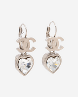 Aretes Chanel Corazón