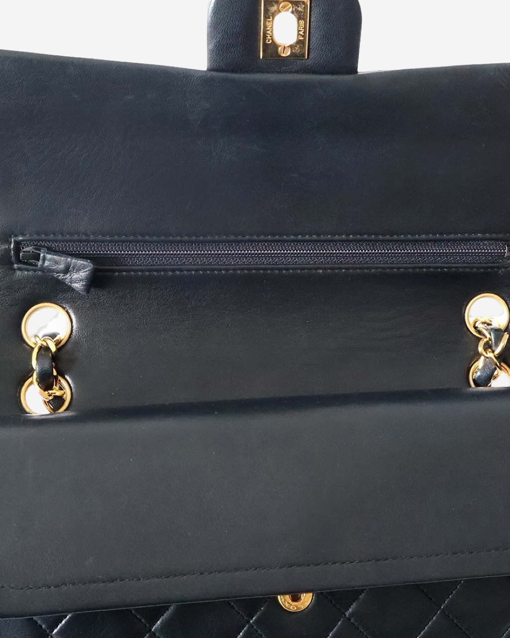 Bolsa Chanel Classic Double Flap 1989-1991