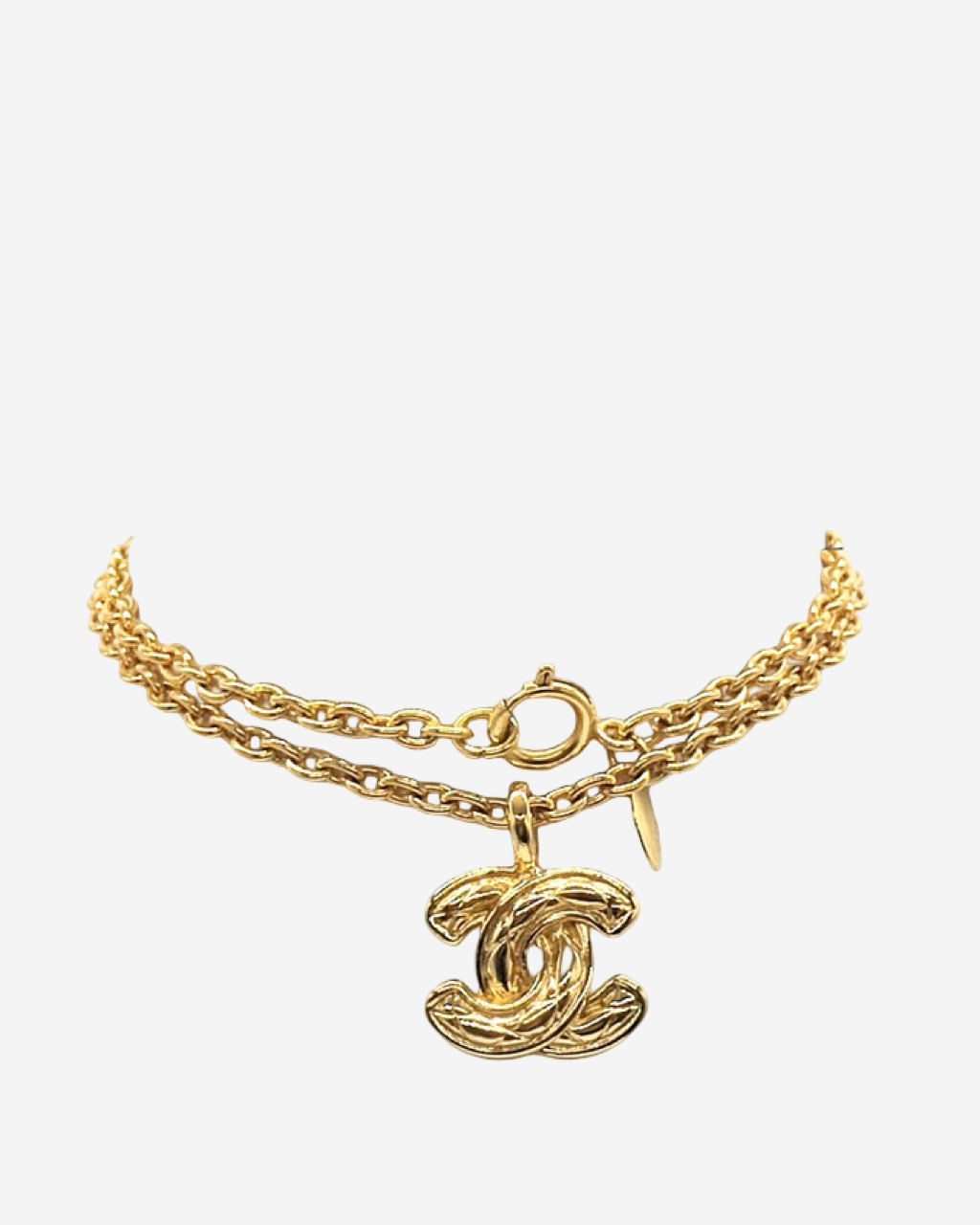 Collar Chanel Vintage Cadena CC