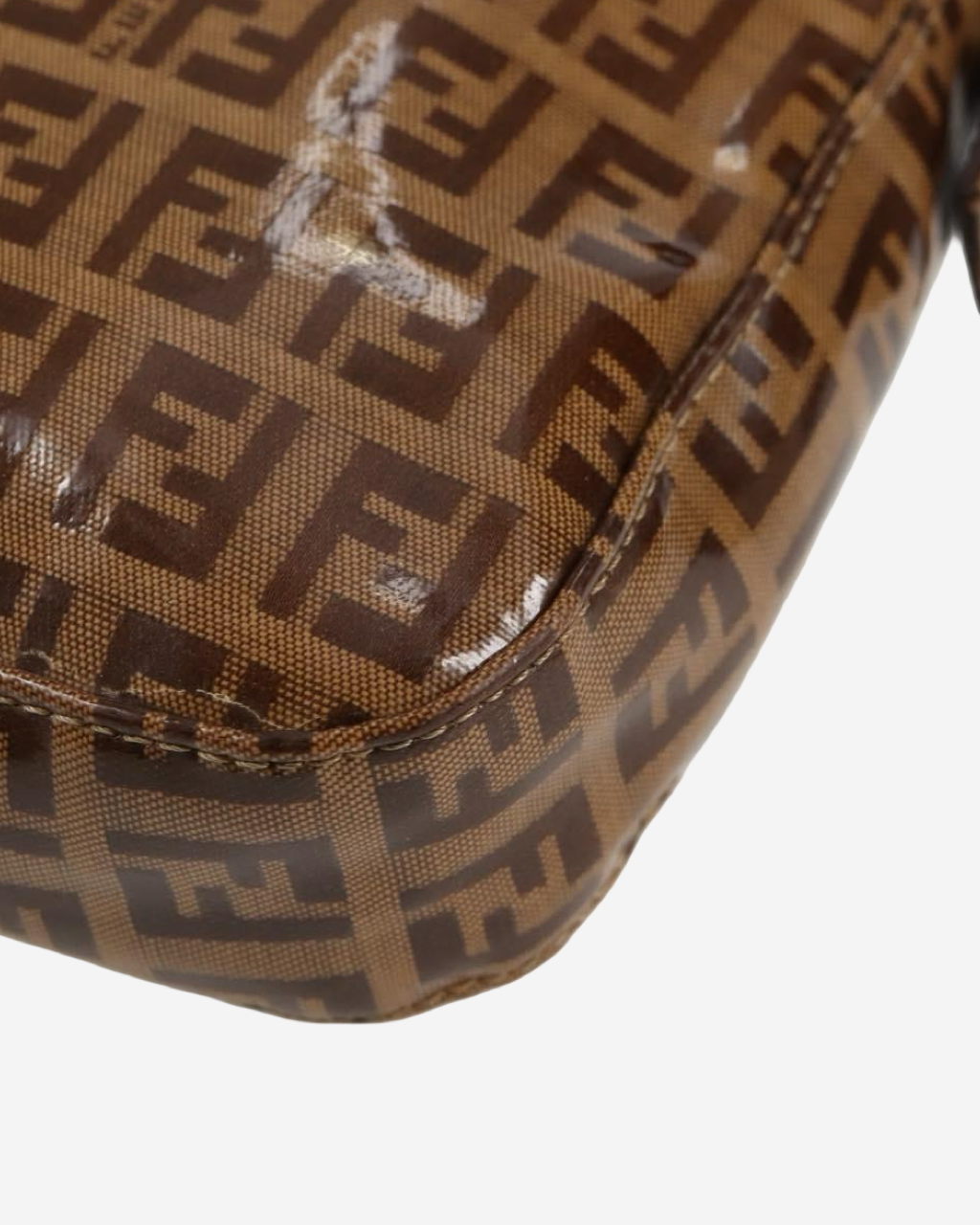 Bolsa Fendi Baguette Zucchino PVC