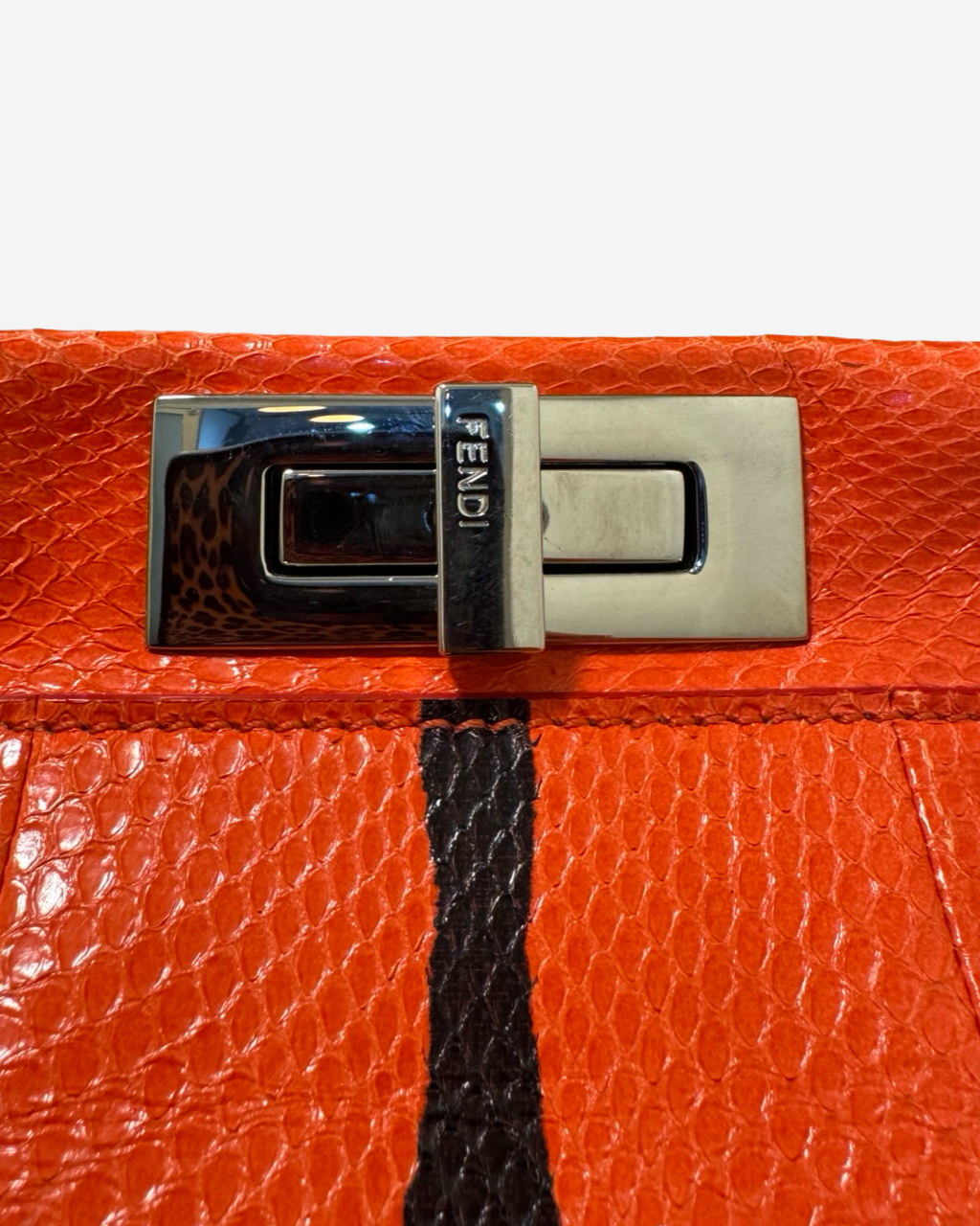 Bolsa Fendi Peakaboo Python